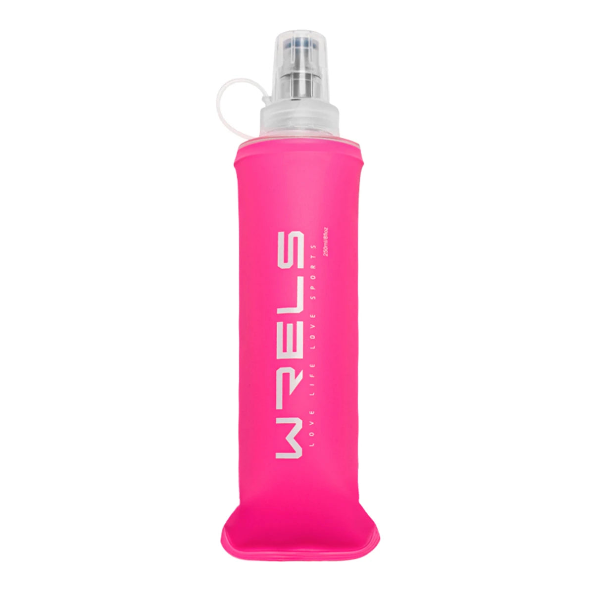 WRELS Soft Folding Water Bottle – BPA-Free Hydration Flask for Outdoor Sports
